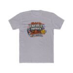 Fueled By Energy Drinks And Questionable Life Choices T-Shirt, Funny Gamer Tee, Sarcastic Drinking Shirt, Trendy Meme Graphic Apparel Clothing Premium Fitted 100% Cotton - Image 2