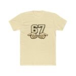 Six Seven Number 67 T-Shirt, Internet Culture Meme Gift Custom Graphic Apparel Men and Women Top Shirt Premium Fitted 100% Cotton - Image 4