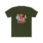 Powerpop Girls T-Shirt – Retro 2000s Pop Fan Apparel – Y2K Aesthetic Girl Group Shirt – Cute Kawaii Parody Tee Apparel Shirt Premium Fitted 100% Cotton Tee - Image 3