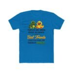 Best Friends Turtle and Duck T-Shirt, Funny Matching Besties Tee, Sarcastic Animal Graphic Shirt, Whacky Friendship Apparel, Gift for Best Friend Clothing Premium Fitted 100% Cotton - Image 4