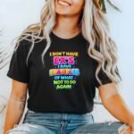 I Don't Have Ex's I Have Examples T-Shirt, Funny Sarcastic Quote Tee, Relatable Humor Graphic Shirt, Sassy Relationship Apparel, Gift for Friend Premium Fitted 100% Cotton