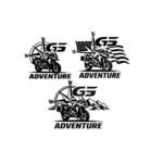 3 x Motorcycle Adventure PNG Svg File Moto Bmw GS Adventure for Shirt  Motorcycle Offroad Driver Moto  Riders Fans Biker Instant Digital Download