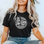 Have The Day You Deserve T-Shirt, Sarcastic Skeleton Tee, Funny Passive Aggressive Shirt, Retro Grunge Attitude Apparel, Spooky Cute Gift for Men and Women Top Shirt Premium Fitted 100% Cotton