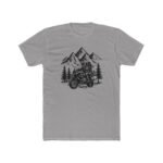 Two Up Adventure Motorcycle T-Shirt, ADV Couple Biker Tee, Mountain Riding Graphic Shirt, Dual Sport Passenger Gift, Tourer Apparel Premium Fitted 100% Cotton - Image 8