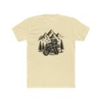 Two Up Adventure Motorcycle T-Shirt, ADV Couple Biker Tee, Mountain Riding Graphic Shirt, Dual Sport Passenger Gift, Tourer Apparel Premium Fitted 100% Cotton - Image 5