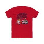 I Started Jogging Today Ice Cream Truck Shirt, Funny Running Tee, Sarcastic Workout Shirt, Gym Humor Graphic Tee, Fitness Gag Gift Apparel Premium Fitted 100% Cotton - Image 6
