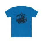 Two Up Adventure Motorcycle T-Shirt, ADV Couple Biker Tee, Mountain Riding Graphic Shirt, Dual Sport Passenger Gift, Tourer Apparel Premium Fitted 100% Cotton - Image 4