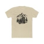 Two Up Adventure Motorcycle T-Shirt, ADV Couple Biker Tee, Mountain Riding Graphic Shirt, Dual Sport Passenger Gift, Tourer Apparel Premium Fitted 100% Cotton - Image 9