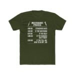 Mechanic Prices Funny T-Shirt, Sarcastic Auto Repair Tee, Car Mechanic Humor Gift, Garage Worker Shirt, Funny Handyman Graphic Tee Gift Premium Fitted 100% Cotton - Image 4
