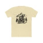 Adventure Motorcycle T-Shirt, Dual Sport Dirt Bike Tee, Mountain Rider Graphic Shirt, Enduro Biker Gift, BMW Adventure, ADV Touring Apparel Apparel Gift Premium Fitted 100% Cotton - Image 5