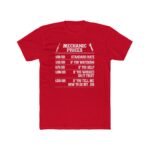 Mechanic Prices Funny T-Shirt, Sarcastic Auto Repair Tee, Car Mechanic Humor Gift, Garage Worker Shirt, Funny Handyman Graphic Tee Gift Premium Fitted 100% Cotton - Image 2