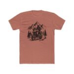 Adventure Motorcycle T-Shirt, Dual Sport Dirt Bike Tee, Mountain Rider Graphic Shirt, Enduro Biker Gift, BMW Adventure, ADV Touring Apparel Apparel Gift Premium Fitted 100% Cotton - Image 7