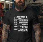 Mechanic Prices Funny T-Shirt, Sarcastic Auto Repair Tee, Car Mechanic Humor Gift, Garage Worker Shirt, Funny Handyman Graphic Tee Gift Premium Fitted 100% Cotton